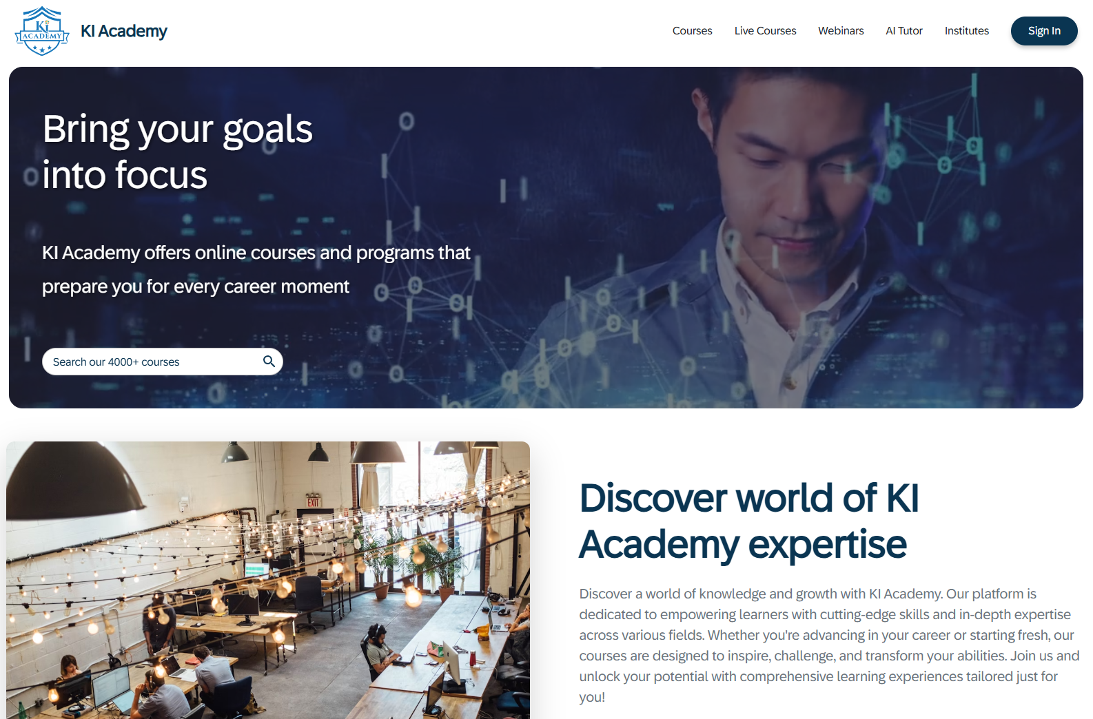 KI Academy Learning Platform
